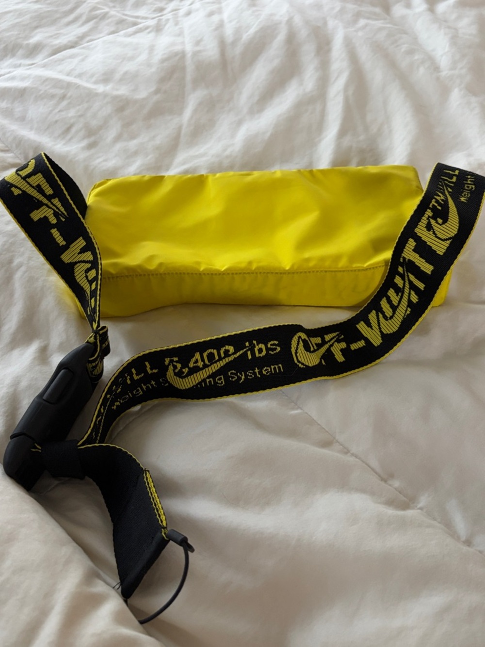 Off-White Industrial Strap Virgil Abloh Streetwear Belt Bag Nike KEEP BACK - Picture 3 of 8